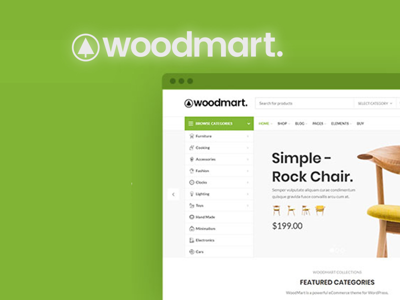 WoodMart: WordPress E-ticaret Teması