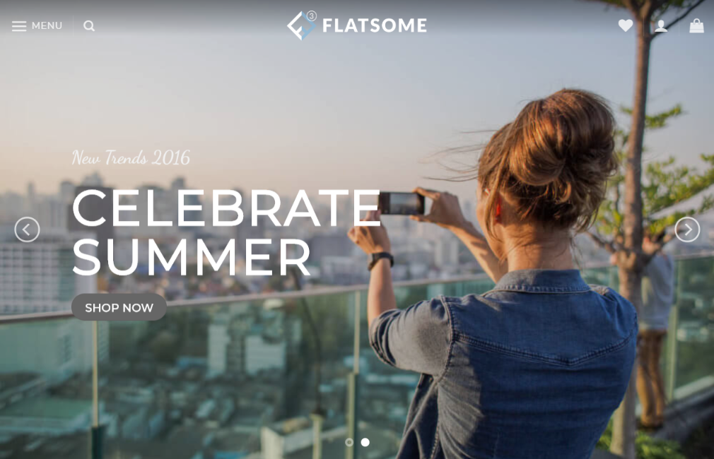 Flatsome: WordPress Çok Amaçlı WooCommerce Teması