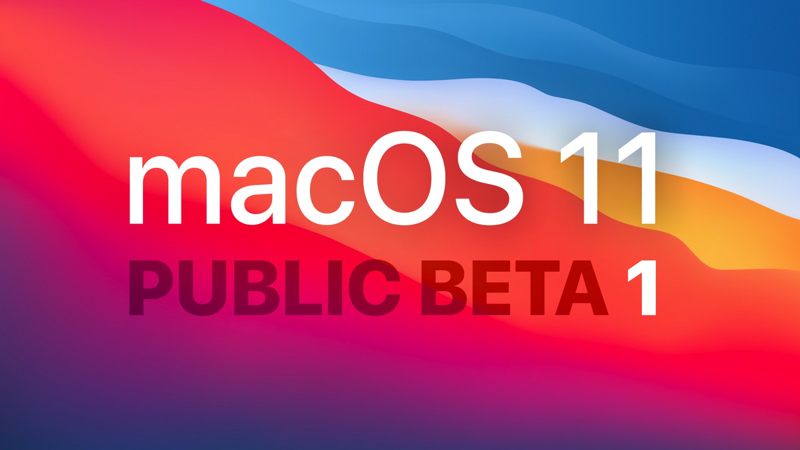Apple macOS11 Big Sur Beta1