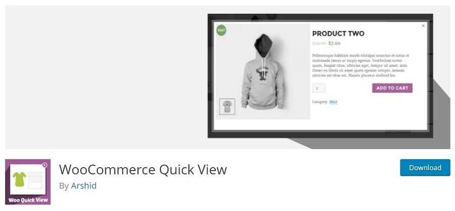 Woocommerce Hızlı Görüntüle Eklentileri (Quick View )