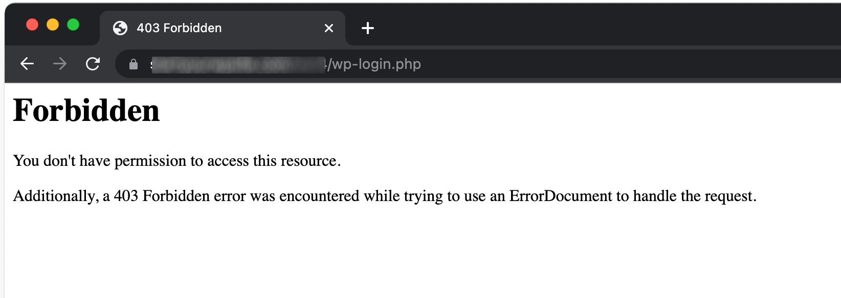 WordPress'te wp-login.php dosyanıza IP ile Erişimi Sınırlandırma