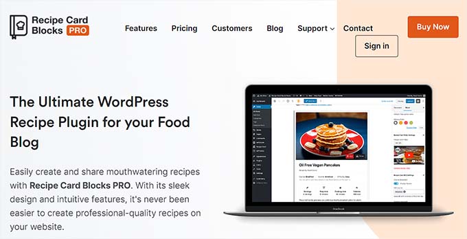 WordPress için En İyi 9 Yemek Tarifi Eklentisi